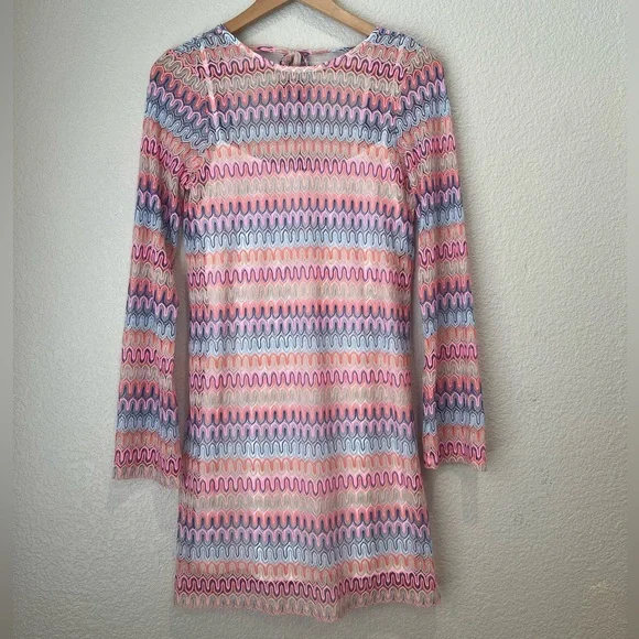 chinese dress ladies Crochet Yoke Fully Lined Dress – Andrea's Schnuck Store main image 1
